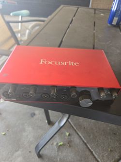 Focusrite scarlerr 18!8 3rd gen usb Audio interface with pro tools