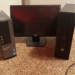 $140 For All Monitor And Office PCs For Sale NEED GONE ASAP!! NEGOTIABLE