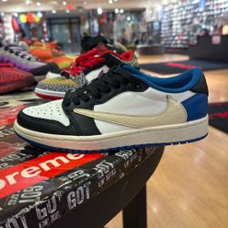 Jordan 1 Low Fragment Design X Travis Scott