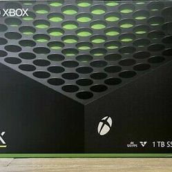 

Microsoft Xbox Series X 1TB Video Game Console Black Sealed

