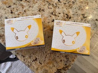 Pokémon 30th Celebration Elite Trainer Box x2