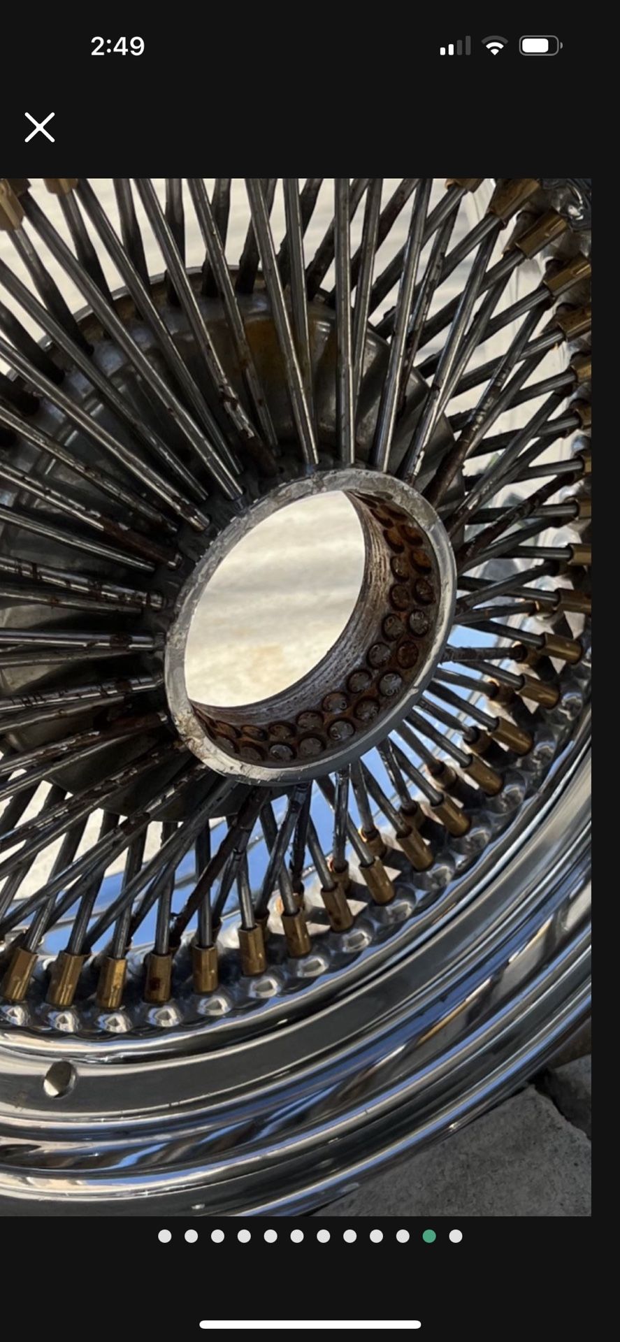 Set of 15”s with no tires