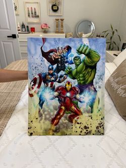 Marvel Avengers Canvas Wall Art Print