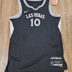 New Kelsey Plum Nike Las Vegas Aces Explorer Edition WNBA Jersey Womens Small