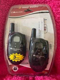 Midland 2-way Radios (walkie-talkies)