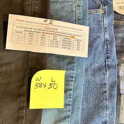 3 Pairs Of Levi’s, 1 Pair Of Lee Jeans $100