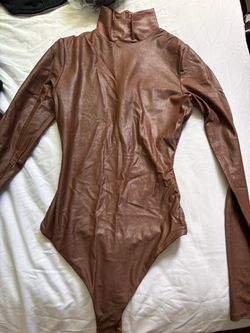 wardrobe, brown, bodysuit, and skirt set Naked wardrobe, brown, bodysuit, and skirt set