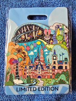 2026 D23 limited edition Around the world Disney parks to port Shanghai Pin