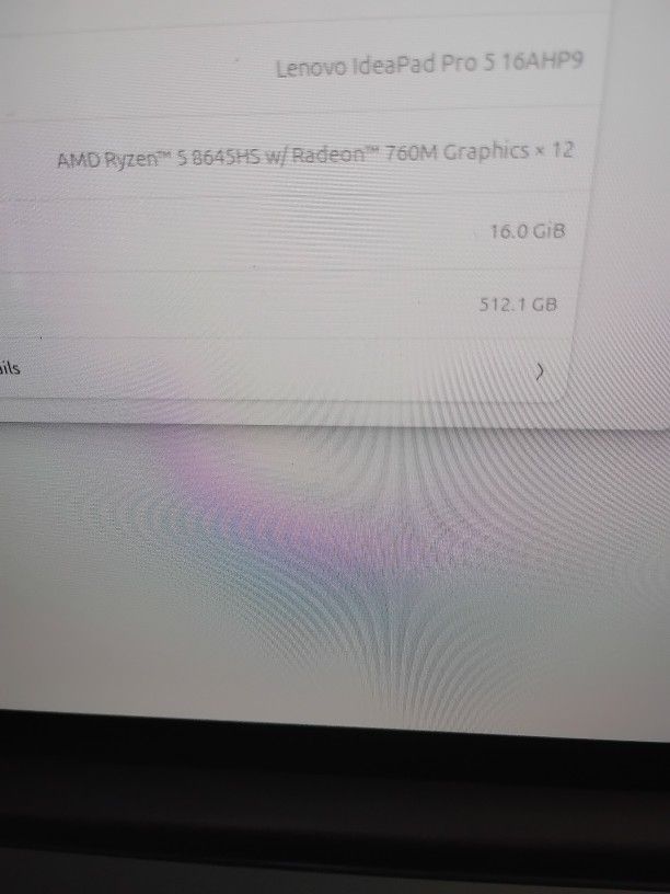 Gaming Laptop RTX 3050 RYZEN 5 Like New 