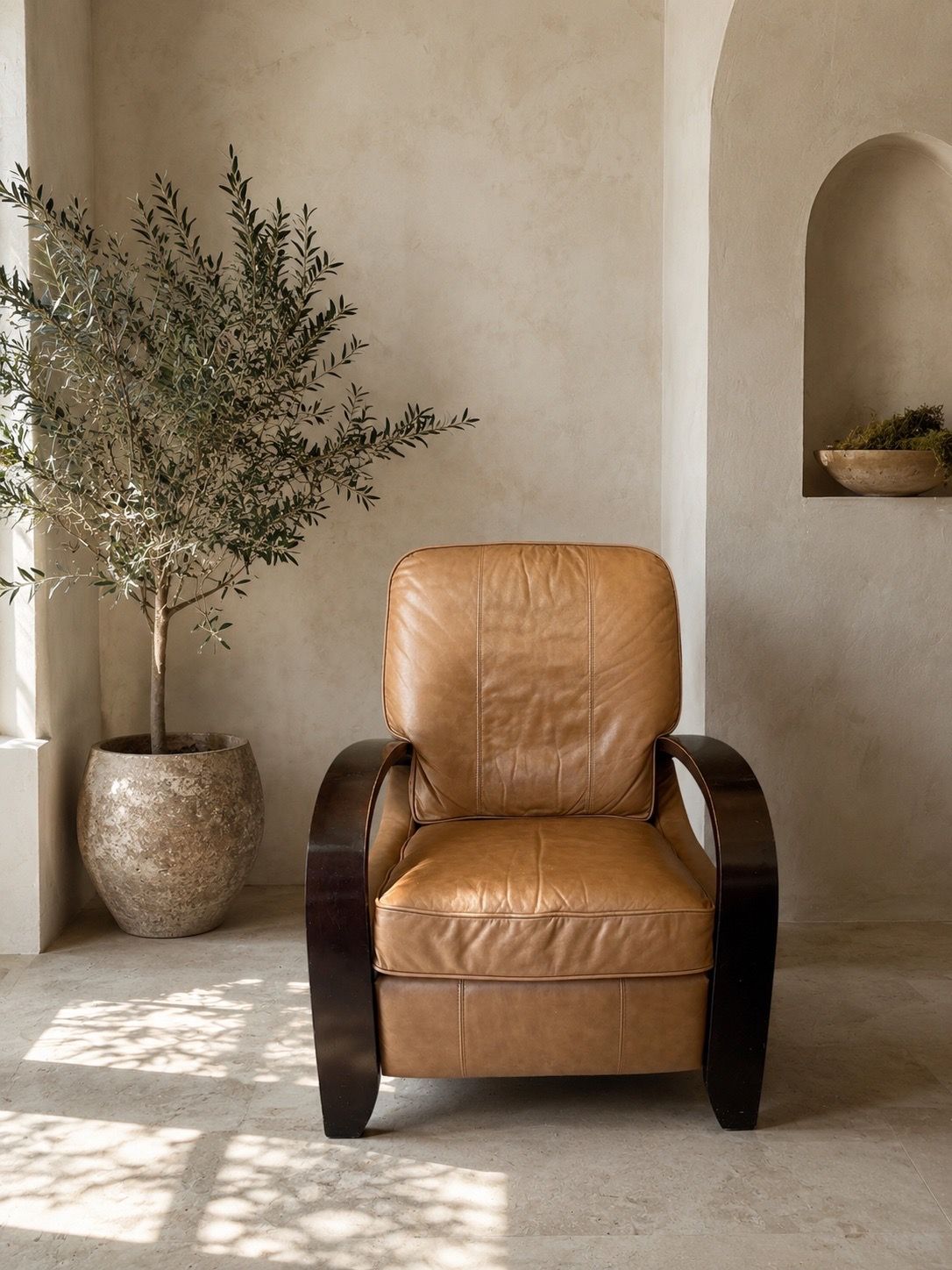 La-Z-Boy Leather Recliner Chair