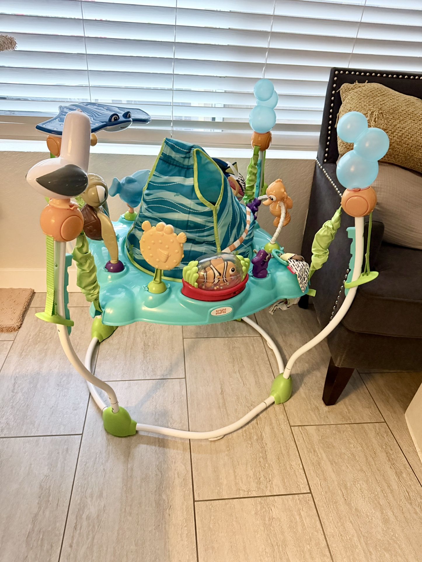 Disney Baby Finding Nemo Sea of Activities Jumper