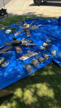 Ceiling Fans And Light Fixtures