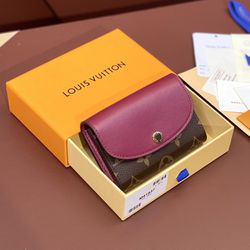 L V Lady’s Wallet With Box New 