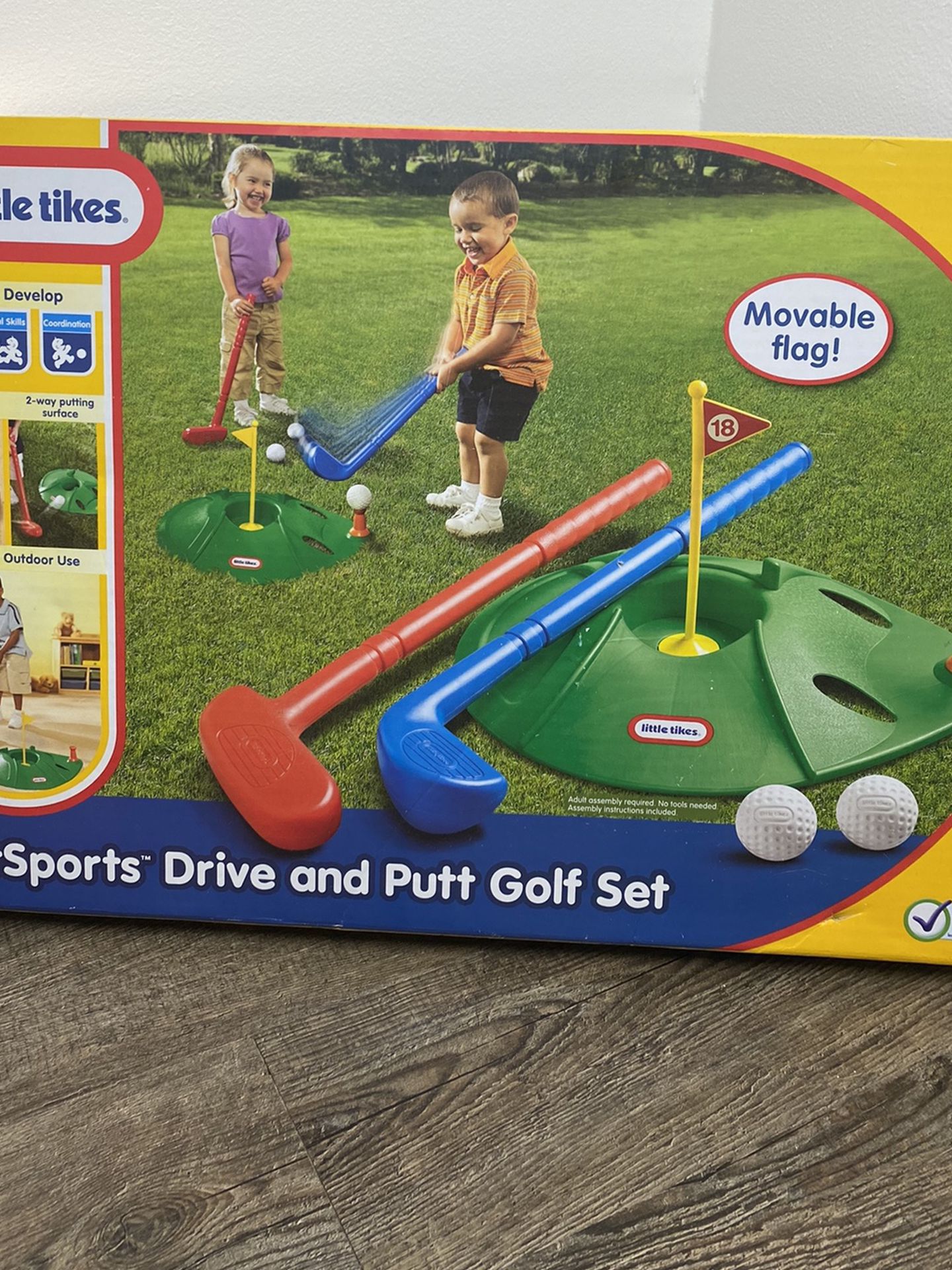 New In Box- Little Tikes Toy Golf Set Kids Toy