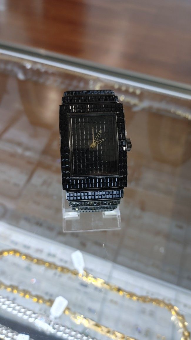 Black Bling Watch Brand New 