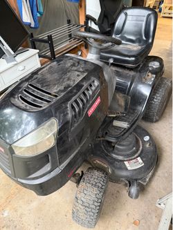 Cleaning out garage - Craftsman Lawn Tractor