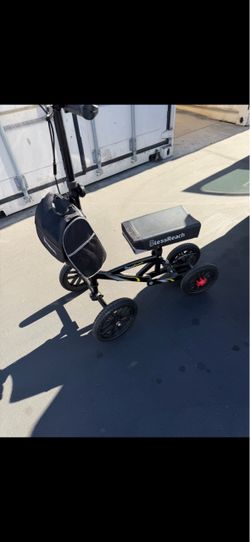 A knee scooter