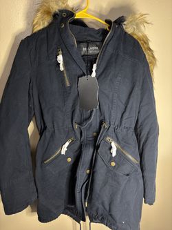 Bellivera Navy Jacket Faux Lined