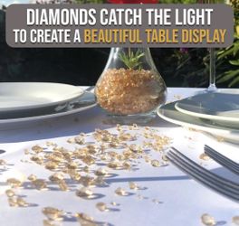 Three Sets Of Good Gemstones For Table Or Vase Decor