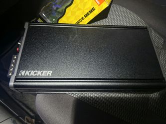 Kicker 5 channel amp