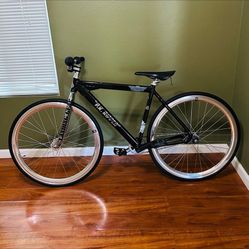 RARE PK Ripper SE Fixie 2018 Freewheel Bike 49-50cm Black/ Silver