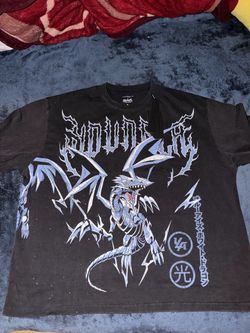 Yu-Gi-Oh Blue-Eyes White Dragon Graphic T-Shirt YoungLA