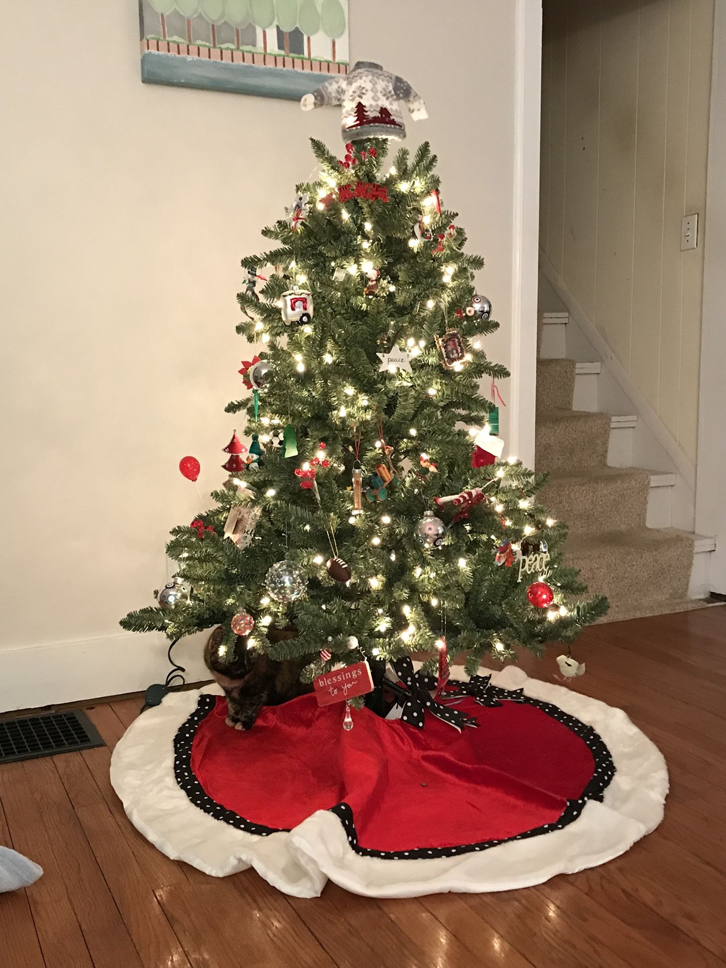 Balsam Hill 4.5’ Blue Spruce With Clear Lights