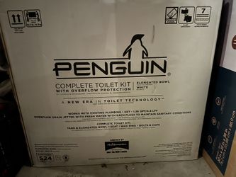 Penguin Elongated Toilet New