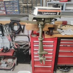 2 Hp Johnson Outboard Motor 