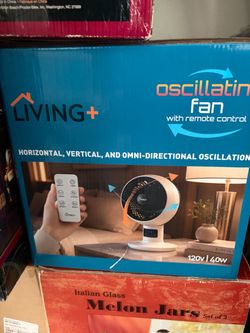 Living+ plus oscillating fan (new)