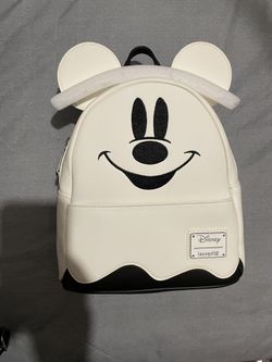 New GITD Ghost Mickey Backpack