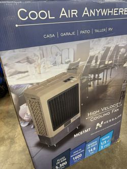 HESSAIRE 5300-CFM 3 -Speed Portable Evaporative Cooler for 1600-sq ft