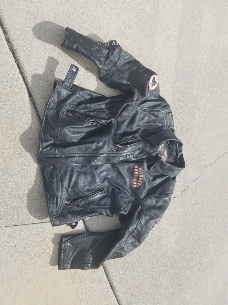 Vintage Harley Davidson Leather jacket 2xl