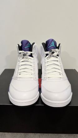 Air Jordan 5 Retro OG Grape 2025 Sneakers Size 10.5 HQ7978-100