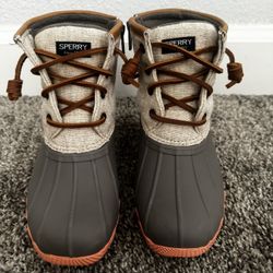 Kids Sperry Saltwater Boots