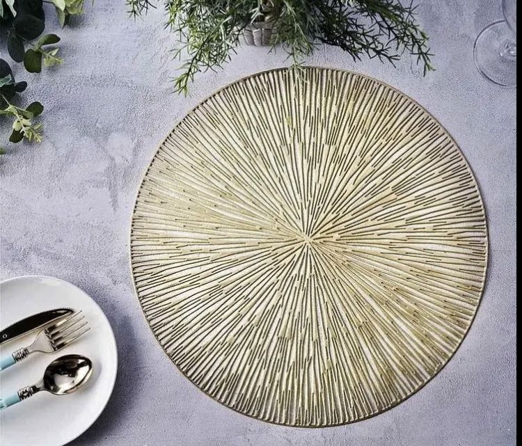 Golden Placemats