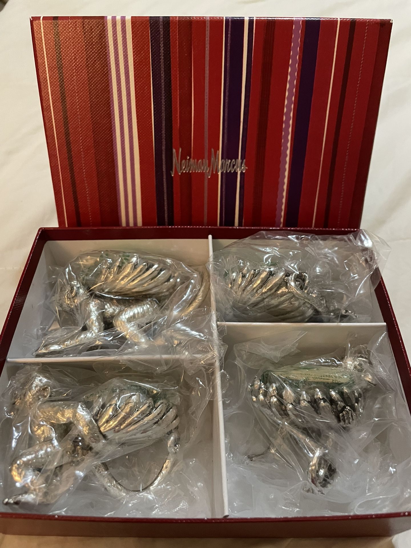 Arthur Court Safari Monkey Tea Light Holders