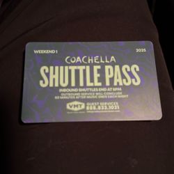 Coachella Shuttle Pass 2025