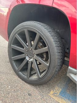 24” Rims and tires