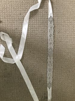 Wedding sash /belt