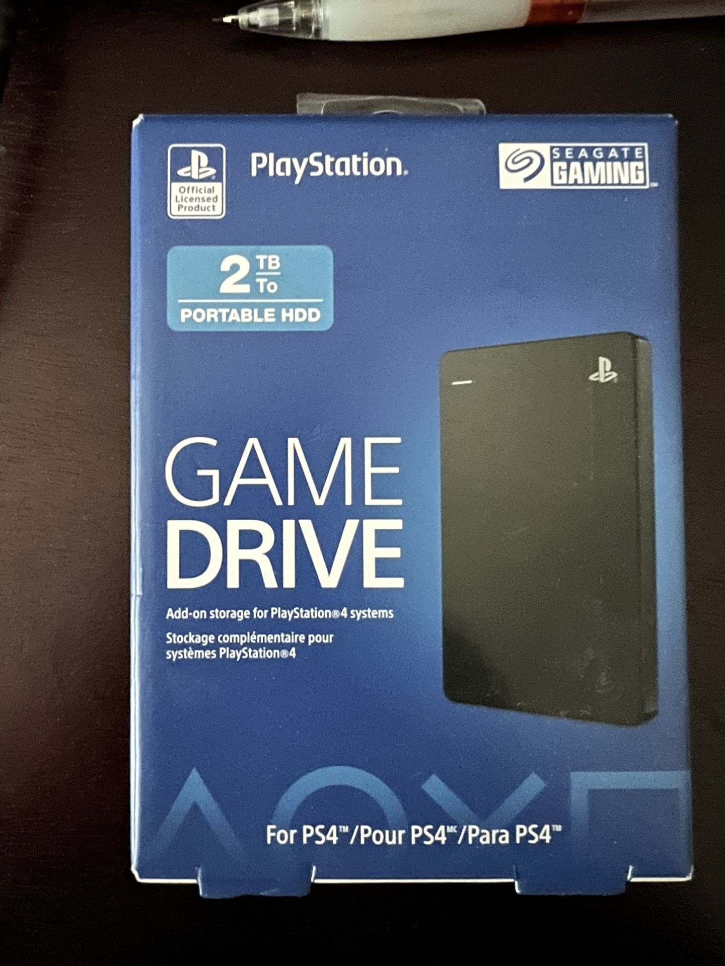 2 TB External Game Hard Drive