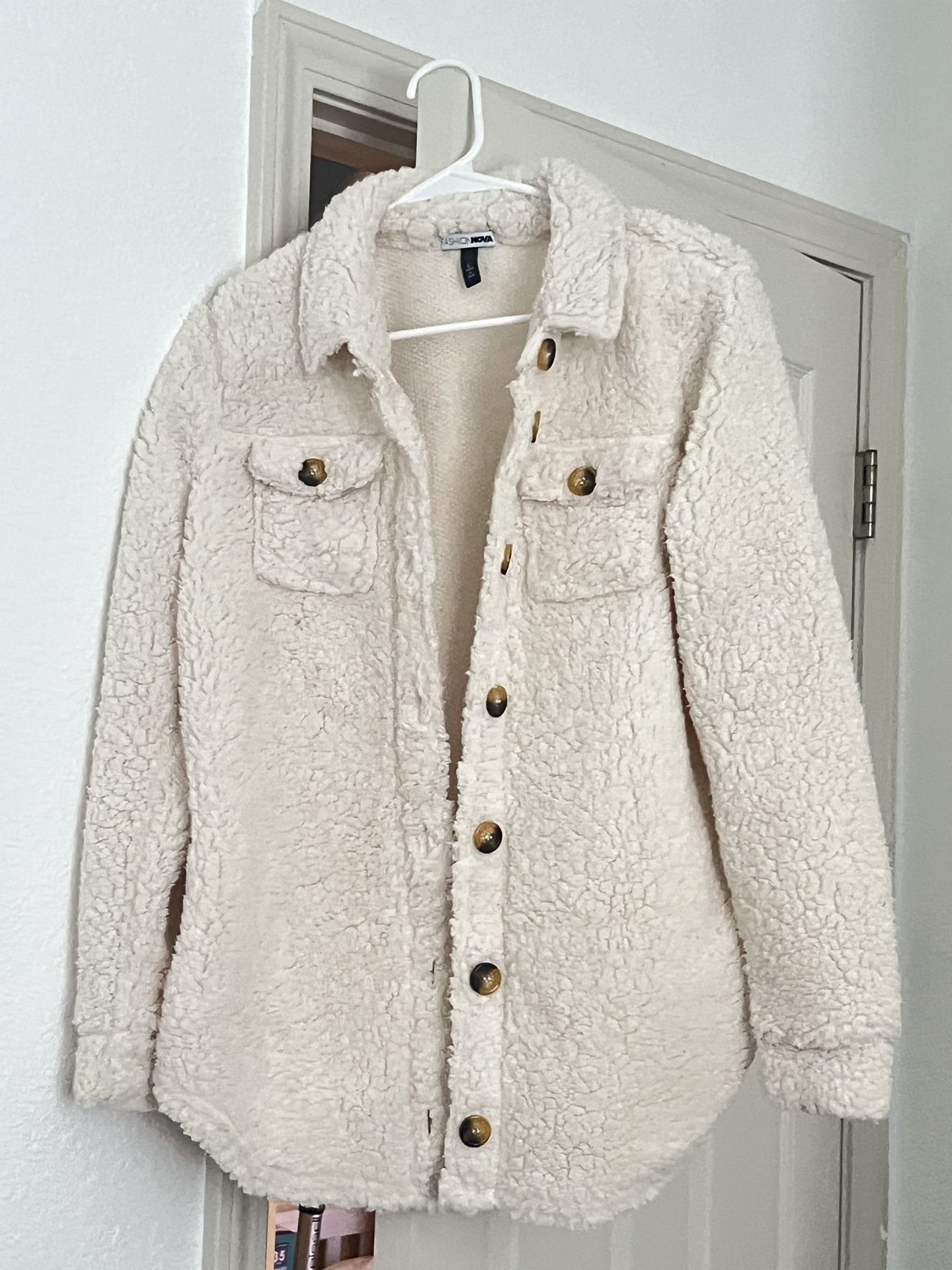 Fashion Nova Sherpa Jacket 