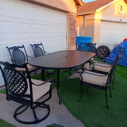 Mallin Patio Furniture Good Condition 