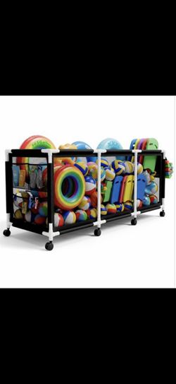 Pool toys.  floats storage. New  60$ OBO.  Hot tub