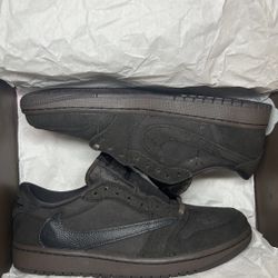 Nike Air Jordan 1 Travis Scott Velvet Brown Size 10