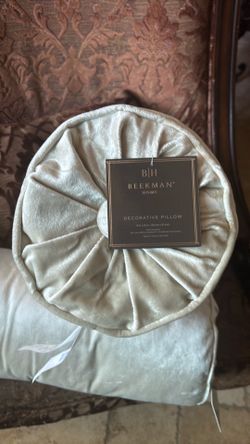 2 velvet decorative large Pillows