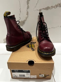 Doc Martin Red Shoes Boots