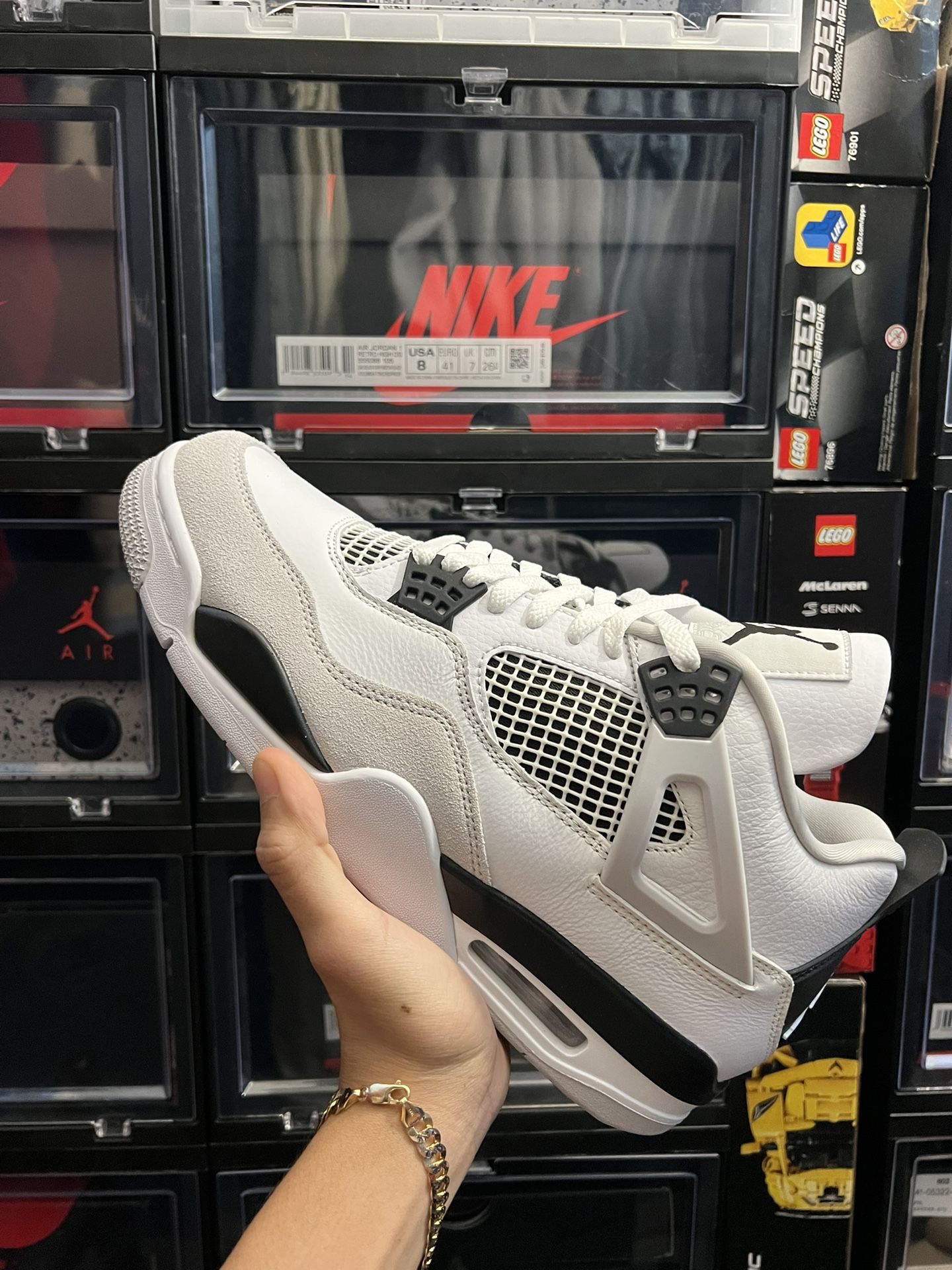 Jordan 4 Military Black