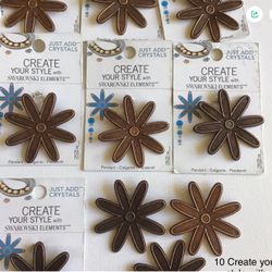 10 Create your style with Swarovski Elements Flower pendants to decorate with crystals (all for $20)