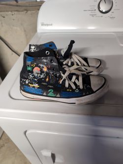 Converse Kids Gaming Theme Shoes Size 3 Youth